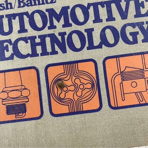 Vintage Automotive Technology Hardcover Book - Picture 2 of 15